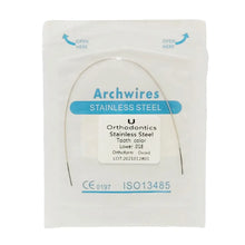 U Ortho SS Tooth Color Wire - Ovoid