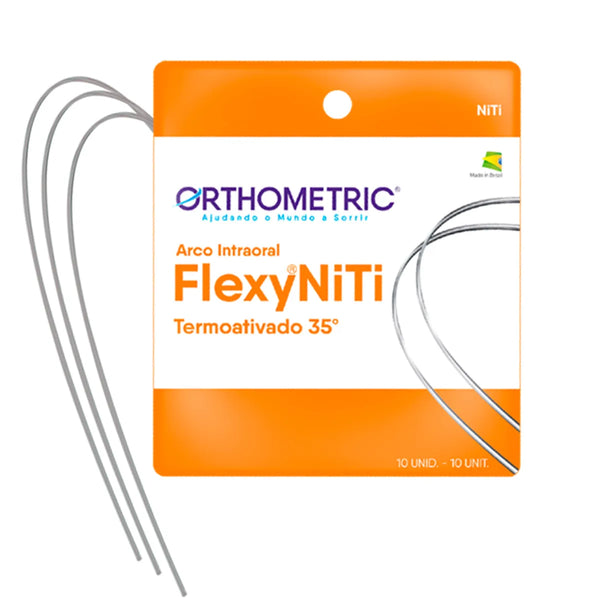 OrthoMetric Flexy NiTi Thermal 35ºC Archwire - Round (10/Pk)