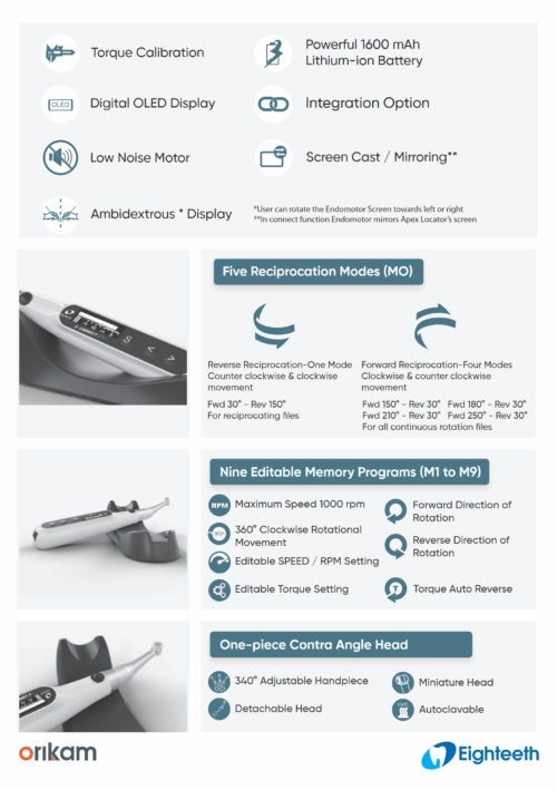 E-connect Cordless Endomotor