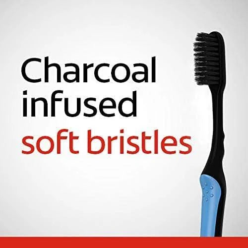 slim soft charcoal toothbrush