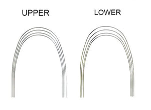 Phyx Preformed SS Archwire Round (Pk of 10)