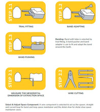 Kids-e-Dental Bands with tube attached Refills