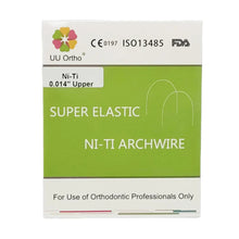 UU Ortho Super Elastic NiTi Archwires -Round Pk/10