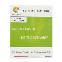 UU Ortho Super Elastic NiTi Archwires -Rectangular Pk/10