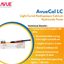 AVUE Cal LC - Light Cure Calcium Hydroxide Paste Buy Dental products Online DentalMyntra