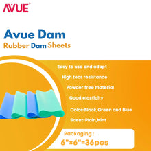 AVUE Dam - 6x6 Rubber Dam Sheets For Isolation (Pack Of 36) Buy Dental products Online DentalMyntra