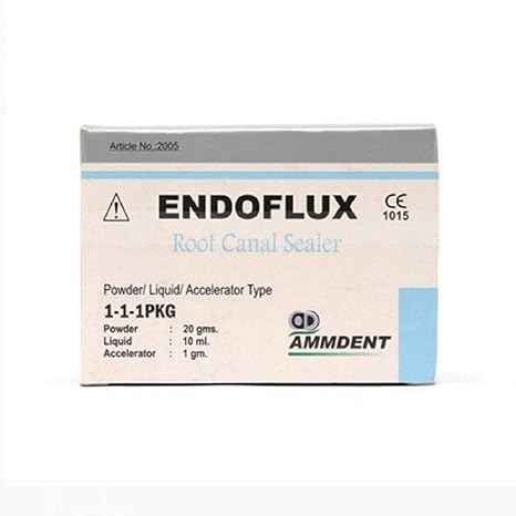 Ammdent Endoflux Dental Root Canal Sealer Powder Liquid Kit Buy Dental products Online DentalMyntra