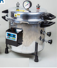 Autoclave With Drum With Electronic Timer - Mirror Finish - 22 Litre Buy Dental products Online DentalMyntra