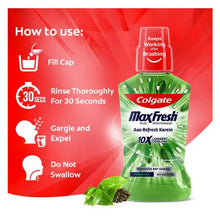 Colgate Maxfresh Plax Mouthwash - Fresh Tea, 500 ml Buy Dental products Online DentalMyntra