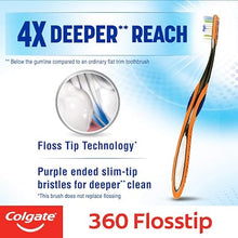 Colgate Toothbrush-360 Degree Floss tip for adults,Manual,Black,Pack of 3 Buy Dental products Online DentalMyntra