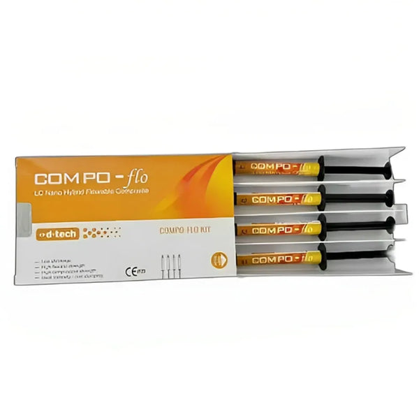 D-Tech Compo-Flo Flowable Composite Kit Buy Dental products Online DentalMyntra