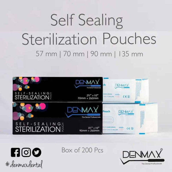 DENMAX SELF SEALING STERILIZATION POUCHES Buy Dental products Online DentalMyntra