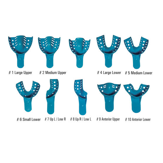 Denmax Disposable Impression Trays Assorted Buy Dental products Online DentalMyntra