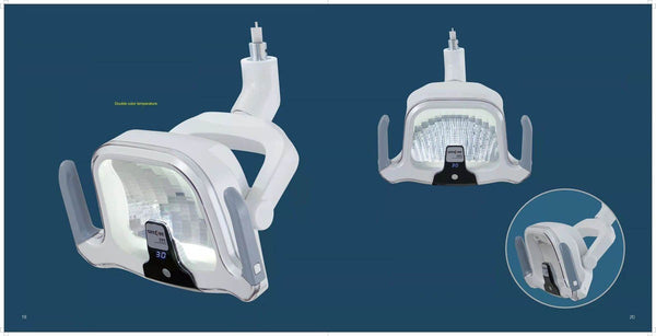 Dental Chair Dual Led Light With Sensor (White And Yellow) - CL-10 Buy Dental products Online DentalMyntra