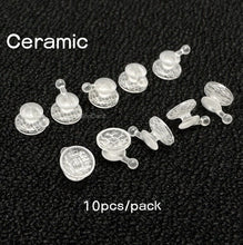 Dental Ortho Composite translucent Ceramic Lingual Button Bondable Round Base Buy Dental products Online DentalMyntra