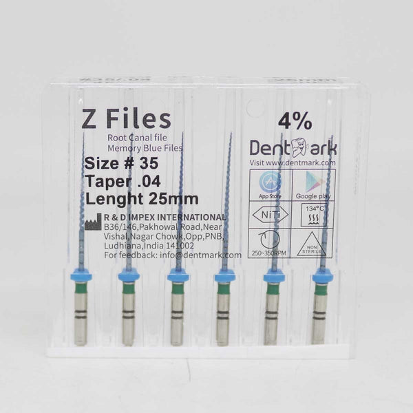 Dental Rotary Z File 4% Taper Buy Dental products Online DentalMyntra