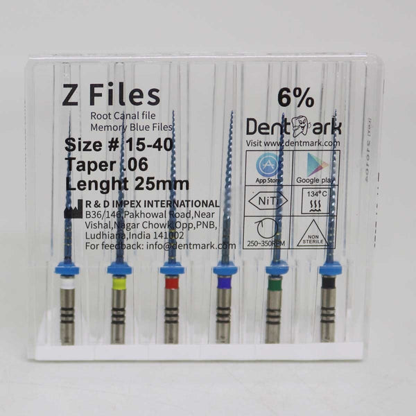 Dental Rotary Z File 6% Taper Buy Dental products Online DentalMyntra