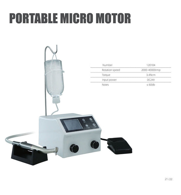 Dentmark Portable Brushless Electric Micromotor Buy Dental products Online DentalMyntra