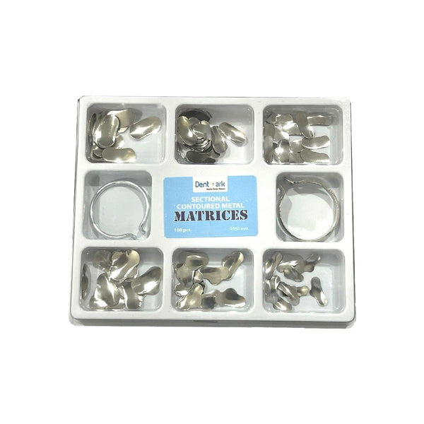 Dentmark Sectional Contoured Metal Matrices Buy Dental products Online DentalMyntra