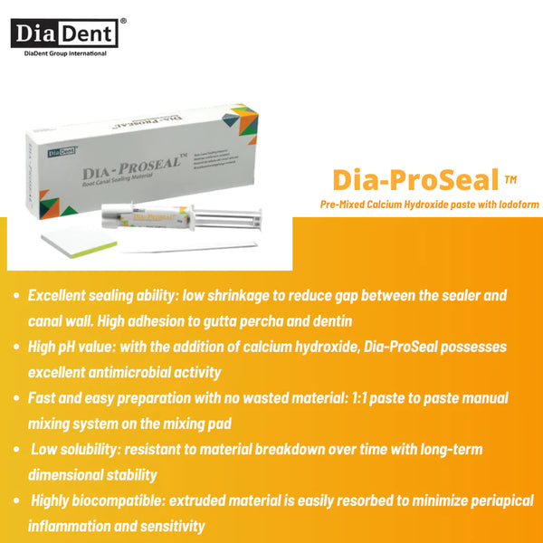 DiaDent DiaProseal - Epoxy Resin Based Root Canal Sealer Buy Dental products Online DentalMyntra