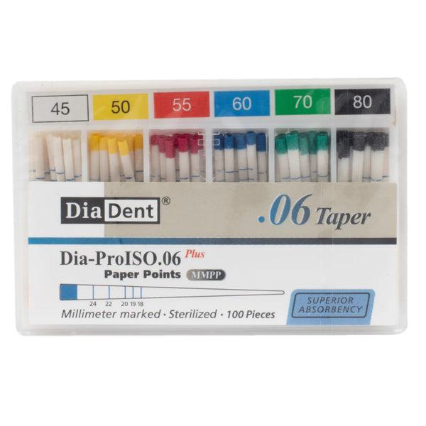 DiaDent PaperPoints 6% Taper - An Absorbent Paper Points Buy Dental products Online DentalMyntra