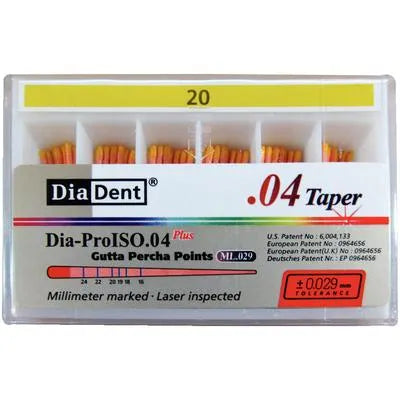 Diadent Gutta Percha Points 4% Buy Dental products Online DentalMyntra