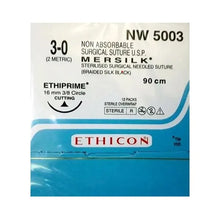 Ethicon Mersilk #3-0 Black Braided Suture Buy Dental products Online DentalMyntra