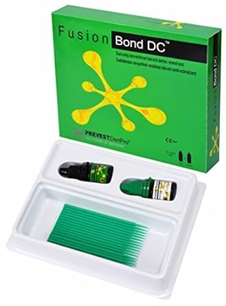 Fusion Bond DC, Bonding Agent - 5ml, Activator - 5ml, Application Brushes - 20 Buy Dental products Online DentalMyntra