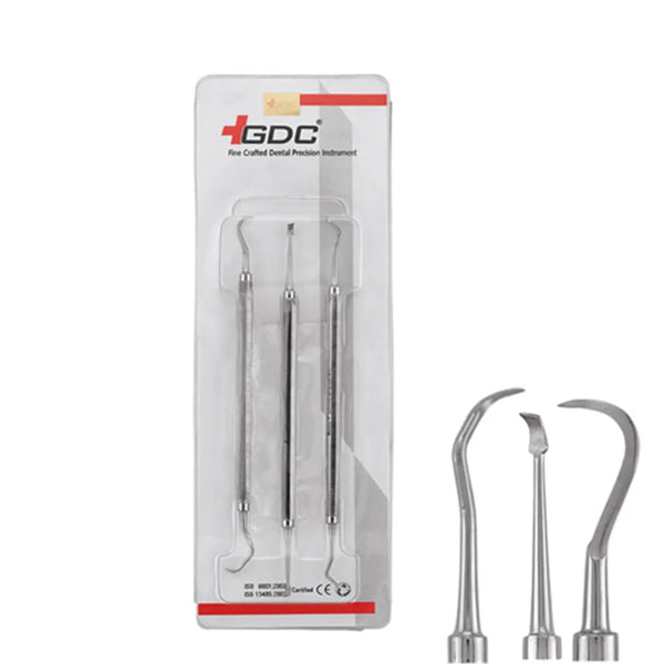 GDC Manipal Scaler Set Of 3 Pcs Instruments Kit Buy Dental products Online DentalMyntra