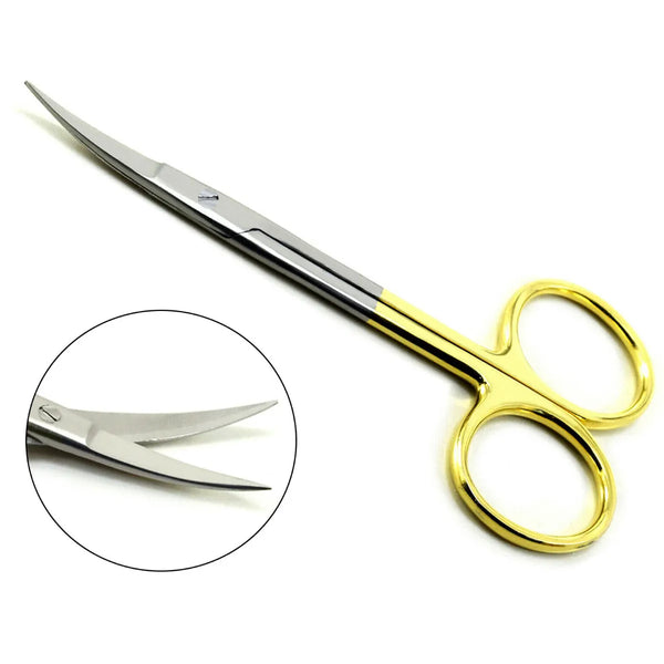 GDC Scissors Iris Tc - Curved (11.5cm) (S5083) Buy Dental products Online DentalMyntra