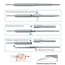 Julldent Easy Eject Scalpel Handle Buy Dental products Online DentalMyntra