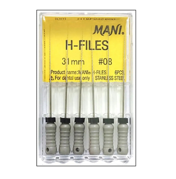 Mani H-Files 31mm Buy Dental products Online DentalMyntra