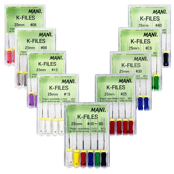 Mani K-Files 25mm Buy Dental products Online DentalMyntra