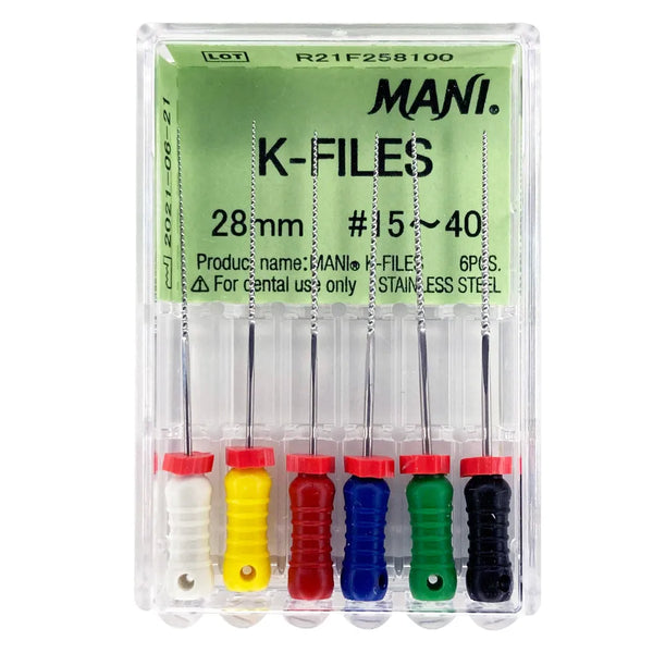 Mani K-Files 28mm Buy Dental products Online DentalMyntra