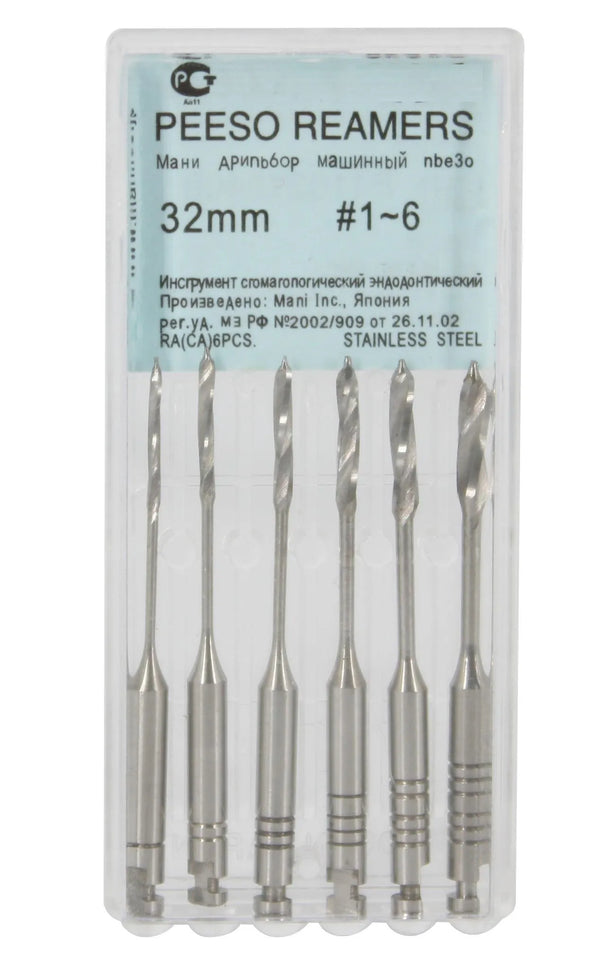 Mani Peeso Reamers 32mm Buy Dental products Online DentalMyntra