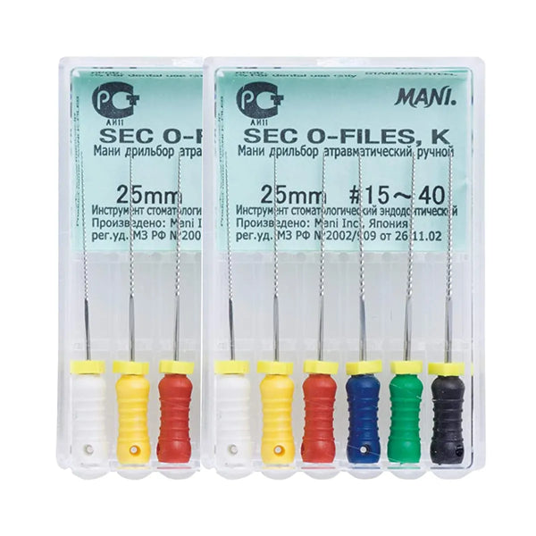 Mani Sec O K-Files 25mm Buy Dental products Online DentalMyntra