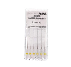 Mani Short Barbed Broaches Buy Dental products Online DentalMyntra