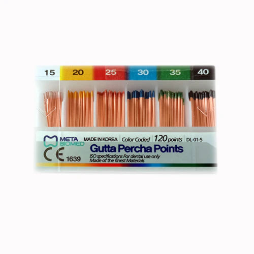 Meta G P Points - 2% / Gutta Percha Points Buy Dental products Online DentalMyntra