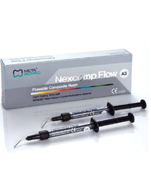 Meta Nexcomp Flow (Nano Hybrid Flowable Composite)Dental Restorative Material Buy Dental products Online DentalMyntra