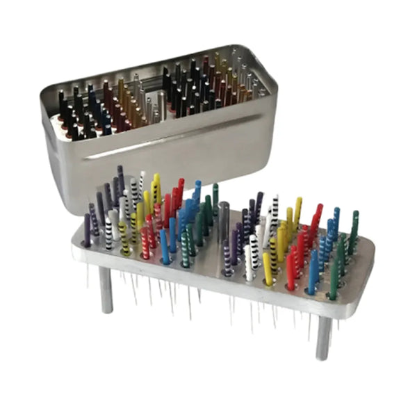 Oracraft Endo Box With 72 Holes - AEB Buy Dental products Online DentalMyntra