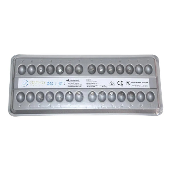 Ortho Organizer Metal Bracket kit (MBT 022) Buy Dental products Online DentalMyntra