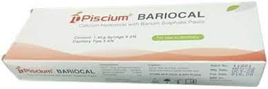 Piscium Bariocal Calcium Hydroxide Paste - 2 x 1.45 gm Syringes Buy Dental products Online DentalMyntra