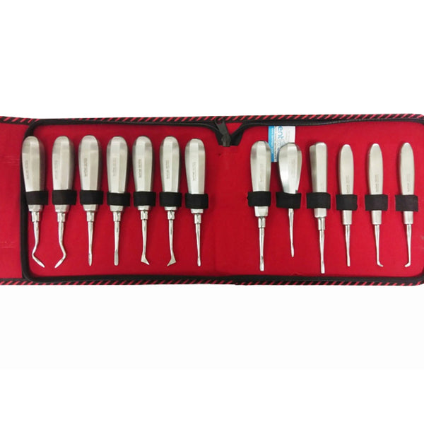 Root Elevator Kit - Regular ( 13 Pcs / Set ) Buy Dental products Online DentalMyntra