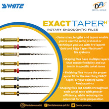 SS White ExactTaper H™-Rotary File System Buy Dental products Online DentalMyntra