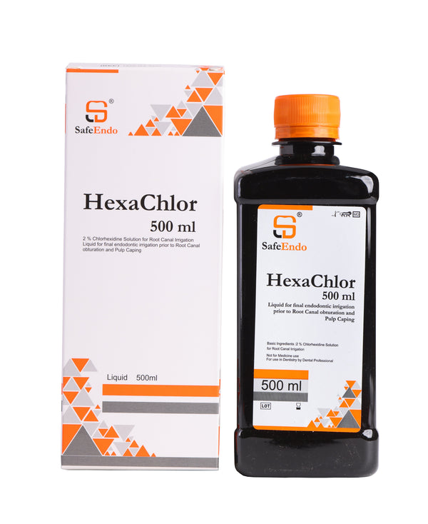 Safe Endo Hexachlor 500ml 2% Buy Dental products Online DentalMyntra