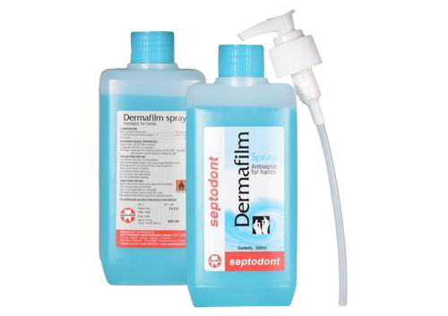 Septodont Dermafilm Spray Disinfectant Solution Buy Dental products Online DentalMyntra