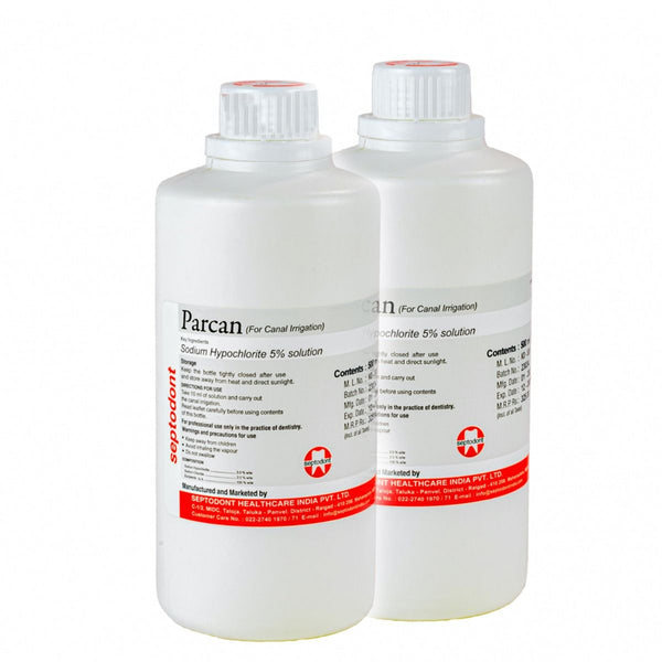 Septodont Parcan Sodium Hypochlorite Solution Buy Dental products Online DentalMyntra