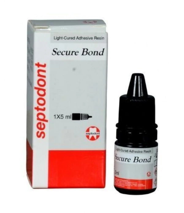 Septodont Secure Bond 5ml Bond (Dental Light-Cured Adhesive Resin Material) Buy Dental products Online DentalMyntra