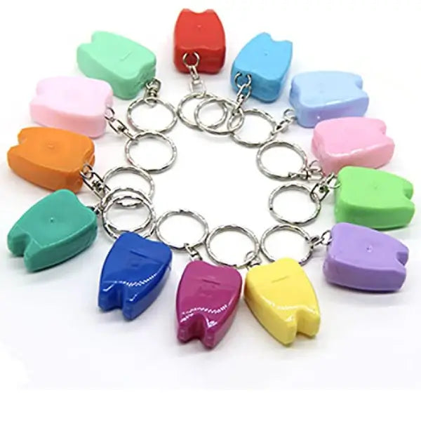 Dental Floss Keychain