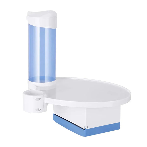 Utility Tray With Glass & Tissue Dispenser Buy Dental products Online DentalMyntra